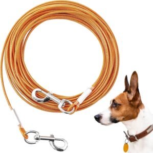 Tie Out Cable for Dogs, 10/20/30/50...