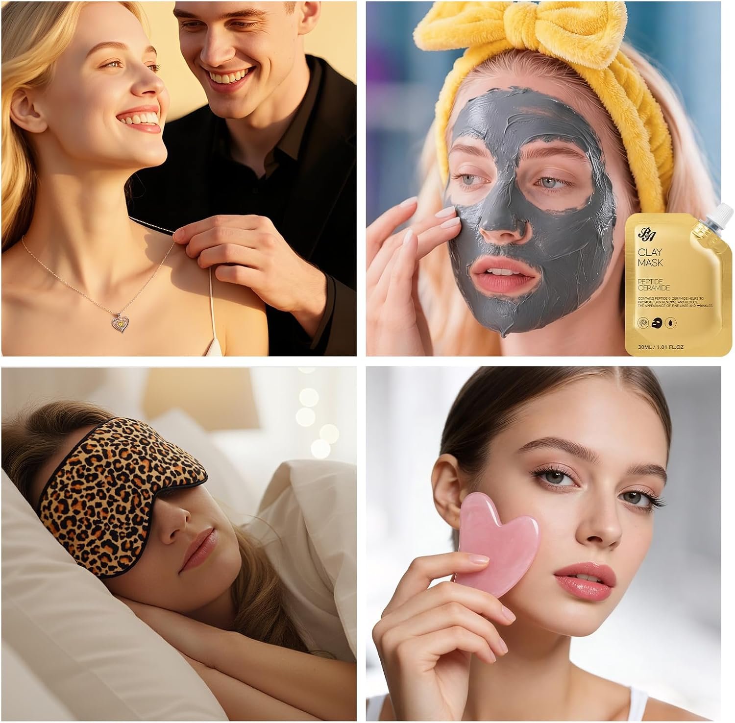 33 Pcs Mothers Day Gifts for Women, Honey & Almond Skin Care Set, Bath & Body Gift Set, Cosmetic Bag, Valentine's Day, Anniversary, Birthday, Christmas, Spa Gift for Mom, Holiday Gift for Her - Image 7