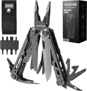 Multitool, 33-in-1 Stainless Steel ...