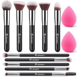 BEAKEY Makeup Brushes Set, Professi...