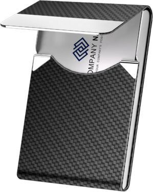Business Card Holder, Metal Slim Bu...