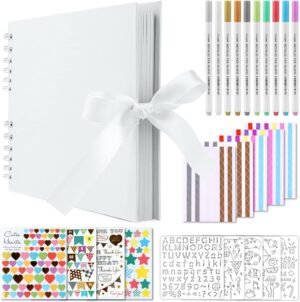 Gotideal 80 Pages Scrapbook Album w...
