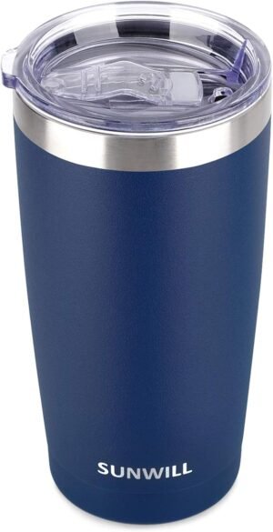 SUNWILL Travel Coffee Tumbler 20 oz...