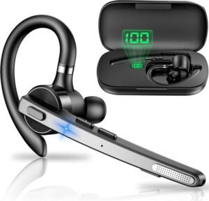 New bee Bluetooth Headset V5.1, 72H...