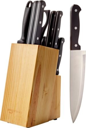 Amazon Basics 14-Piece High Carbon ...