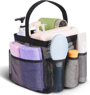 EUDELE Mesh Shower Caddy Portable f...