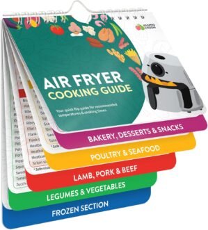 Air Fryer Cheat Sheet Magnets Cooki...