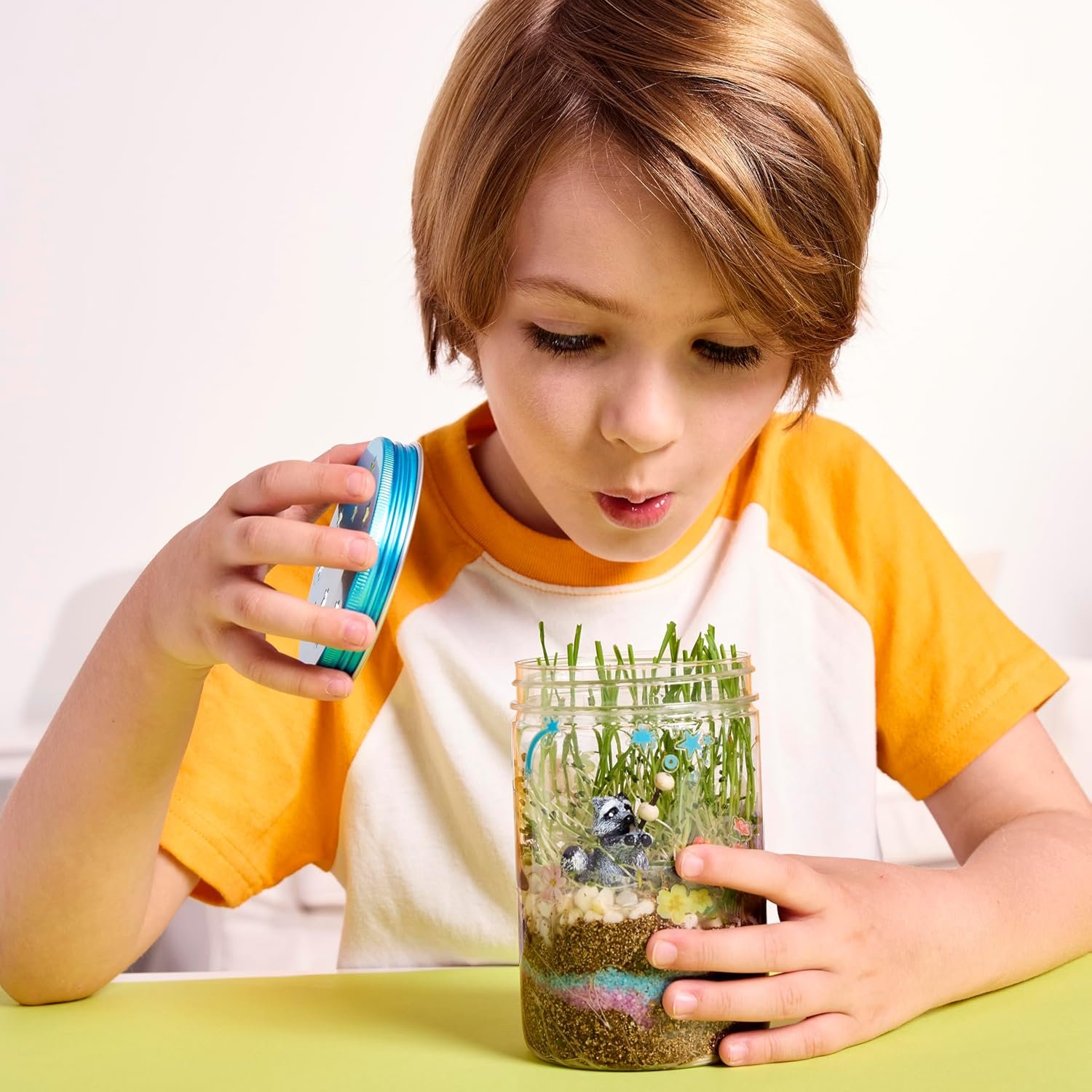 Creativity for Kids Grow 'N Glow Terrarium Kit - Educational Science Kits | Screen Free Summer Fun Activities | Gifts for Boys and Girls | Craft and STEM Projects (Ages 6+) - Image 3