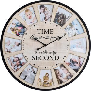 12 Photo Collage Rustic Wood Farmho...