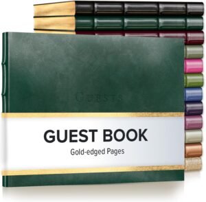 Gallery Leather Guest Book – ...