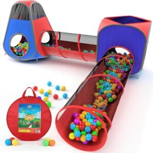 Playz 4pc Pop Up Play Tent and Tunn...