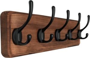 SKOLOO Rustic Wall Mounted Coat Rac...
