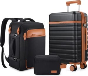 UKEIN Luggage Sets 3 Piece, Carry O...