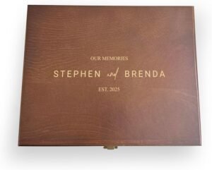 Personalised Engraved Wooden Keepsa...