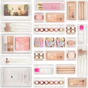 Vtopmart 25 PCS Plastic Drawer Orga...