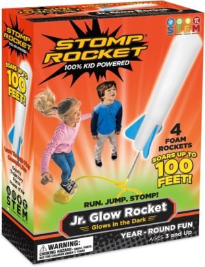 Stomp Rocket Jr Glow Rocket Launche...