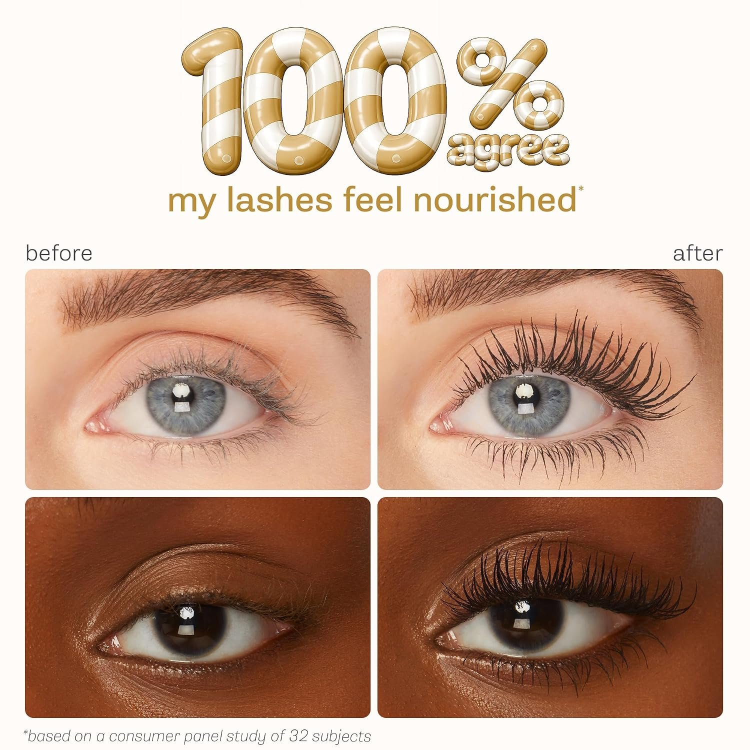 tarte tartelette XL tubing mascara – Lash Extensions in a Tube with Peptide, Extra-Bold Buildable Lifted Length & Volume, Smudge-Proof Longwear, Easy-to-Remove, Vegan & Cruelty-Free - Image 3
