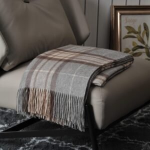 EP Mode 100% Pure Cashmere Throw Bl...