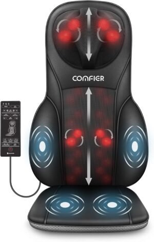 COMFIER Shiatsu Back Massager with ...