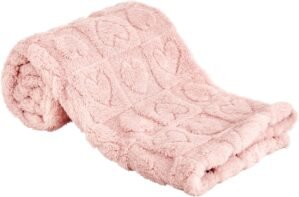 Yurhap Fleece Baby Blanket Heart Ch...
