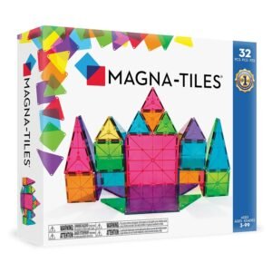 MAGNA-TILES Classic 32-Piece Magnet...