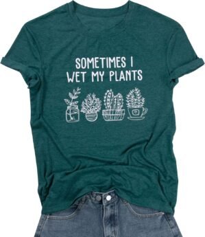 Gardening Shirts for Women Plant Lo...
