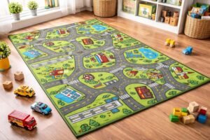 Kids Carpet Playmat Rug City Life G...