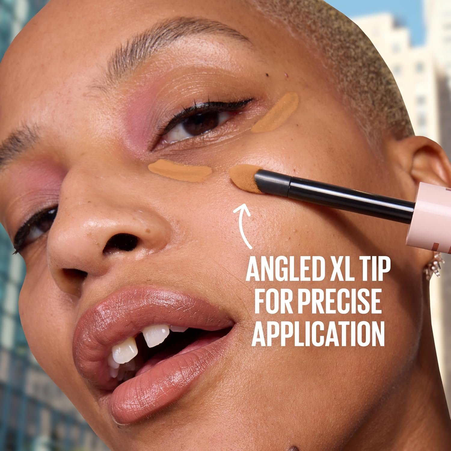 Maybelline Lifter Serum Concealer, Radiant Concealer with Full Coverage, Includes 2% Peptides + Caffeine to Hydrates & Brightens Under Eyes, 15, 1 Count - Image 8