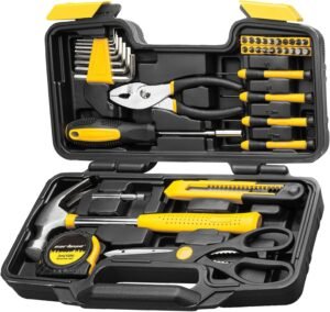 CARTMAN 39-Piece Home Tool Set Kit,...