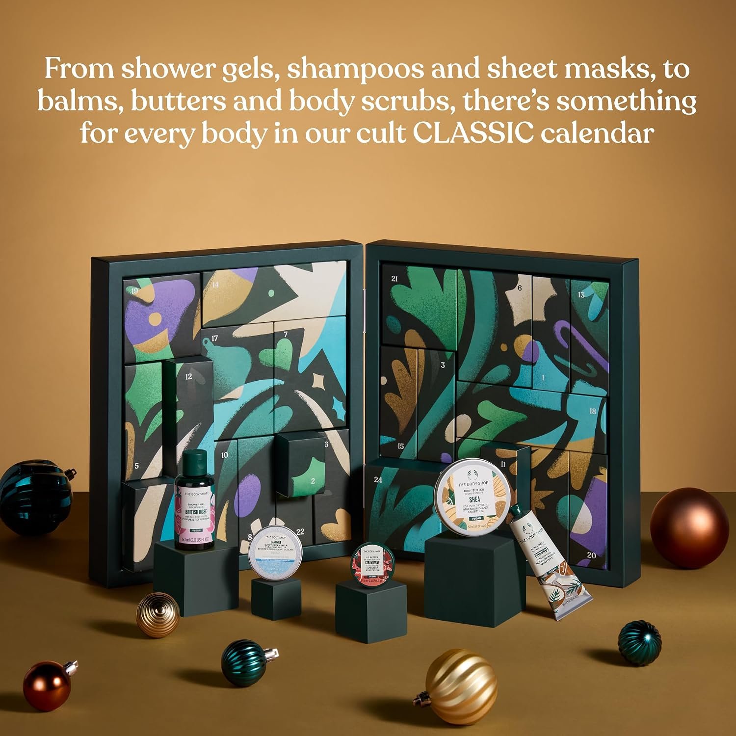 The Body Shop Classic Beauty Advent CalendarmGift Set, Includes Creams & Gels for Shower & Body, Hand Balms and More - Image 6