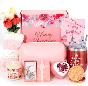 Birthday Gifts Baskets Box Women, U...