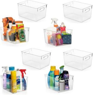 ClearSpace Clear Plastic Storage Bi...