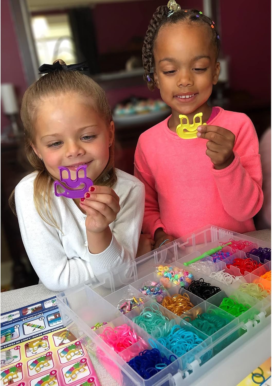 Rainbow Loom® Loomi-Pals™ MEGA Set, Features 60 Cute Assorted LP Charms, the NEW RL2.0, Happy Looms, Hooks, Alpha & Pony Beads, 5600 Colorful Bands All in a Carrying Case for Boys and Girls 7+ - Image 16