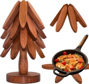 Tree Trivet, Wooden Trivets for Hot...