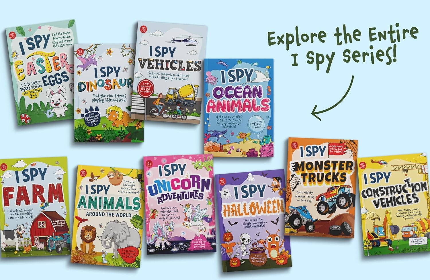 I Spy Farm: Find Animals, Tractors & More on an Exciting Farm Day Adventure! A Cute Search and Find Book for Toddlers (I Spy Books for Toddlers) - Image 6