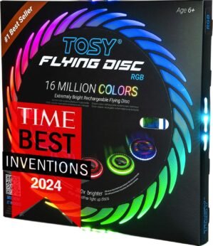 TOSY Flying Disc – 108 RGB Mu...