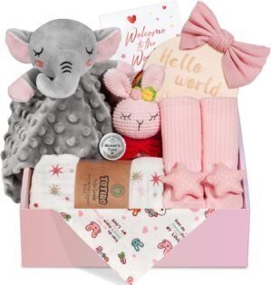 Newborn Baby Girl Gift, 9 Pcs Baby ...