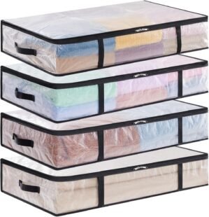 Lifewit 4 Pack Under Bed Storage, L...