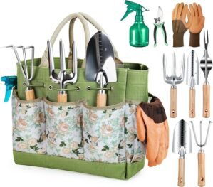 Grenebo Gardening Tools 9-Piece Hea...