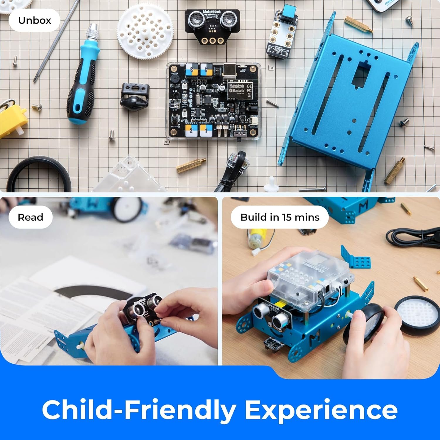 Makeblock mBot Robot Kit, Robotics for Kids Ages 8-12 Learn to Code with Scratch & Arduino, STEM Toys Science Kits for Kids Age 8-12 Boys and Girls Age 8+ - Image 4
