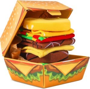 MENS SOCKS Burger Socks Box –...