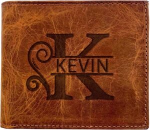 Personalized Wallet for Men, Custom...