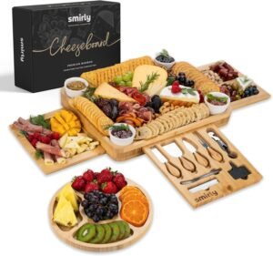 SMIRLY Charcuterie Boards Gift Set:...