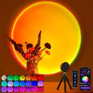 XEBKOR Sunset Lamp Projector Multic...
