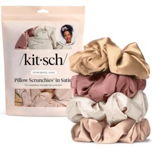 Kitsch Pillow Satin Scrunchies for ...