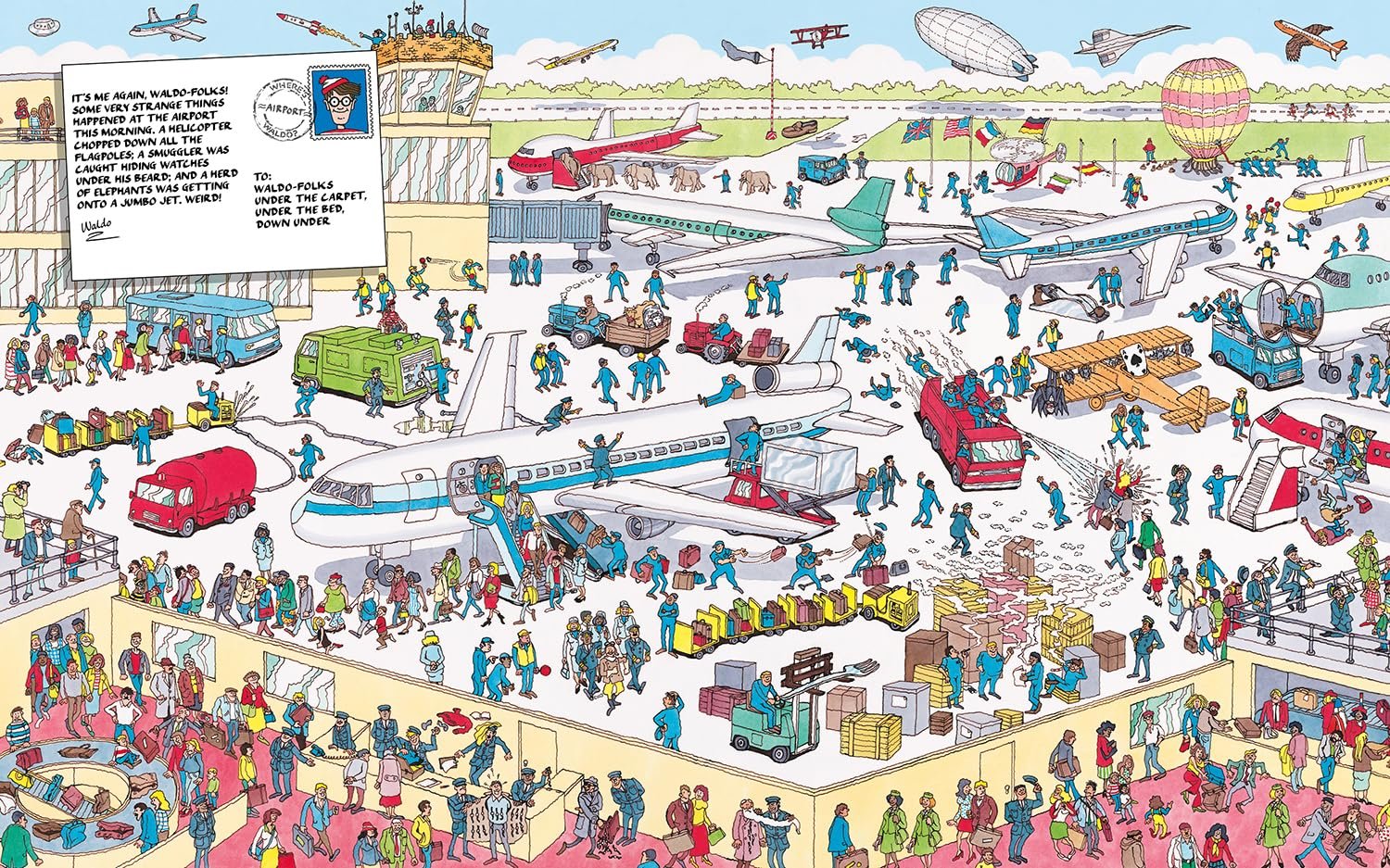 Where's Waldo? The Totally Essential Travel Collection: All Seven Classic Books in One (A Hidden Object Activity Book with Search & Find Adventures, ... Spot-the-Difference Challenges, & More) - Image 3
