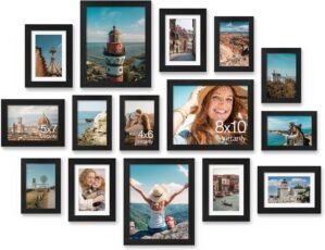 Vittanly 15 Pack Picture Frames Col...