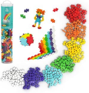 PLUS PLUS 240 Piece Rainbow Mix Tub...