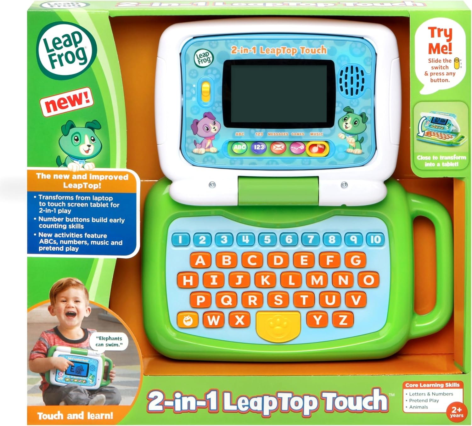 LeapFrog 2-in-1 LeapTop Touch (English Version) - Image 4