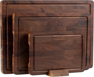 THETCHRY Walnut Wood Cutting Board ...